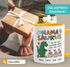 Tasse Dino Papasaurus mit Namen 1 2 3 Kinder personalisierte Geschenke für Papa Mama zum Vatertag Muttertag SpecialMe®preview