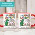 Tasse Dino Papasaurus mit Namen 1 2 3 Kinder personalisierte Geschenke für Papa Mama zum Vatertag Muttertag SpecialMe®preview
