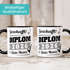 Tasse Diplom-Arbeit Jahr 2026 anpassbar Geschenk Abschluss Studium bestandene Prüfung mit Name personalisiert SpecialMe®preview