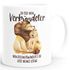 Tasse Du bist mein Verbündeter Löwe Löwen Pärchen Liebe Spruch Geschenk Kaffee-Tasse Liebessprüche MoonWorks®preview