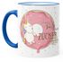 Tasse Einhorn auf Donut Ich bin so süß ich könnte Zucker pupsen Unicorn MoonWorks®preview