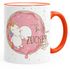 Tasse Einhorn auf Donut Ich bin so süß ich könnte Zucker pupsen Unicorn MoonWorks®preview