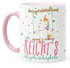 Tasse Einhorn Mir reichts ich geh schaukeln Spruch Unicorn Tasse mit Farbkante MoonWorks®preview
