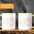 Tasse Einhorn Spruch "auf dem Boden der Tatsachen liegt eindeutig zu wenig Glitzer" mit Innenfarbe MoonWorks®preview