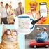 Tasse Einhorn Spruch "auf dem Boden der Tatsachen liegt eindeutig zu wenig Glitzer" mit Innenfarbe MoonWorks®preview