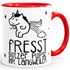 Tasse Einhorn Unicorn Fresst Glitzer Pupse ihr Langweiler Kaffeetasse mit Innenfarbe MoonWorks®preview