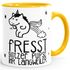 Tasse Einhorn Unicorn Fresst Glitzer Pupse ihr Langweiler Kaffeetasse mit Innenfarbe MoonWorks®preview