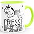 Tasse Einhorn Unicorn Fresst Glitzer Pupse ihr Langweiler Kaffeetasse mit Innenfarbe MoonWorks®preview