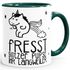 Tasse Einhorn Unicorn Fresst Glitzer Pupse ihr Langweiler Kaffeetasse mit Innenfarbe MoonWorks®preview