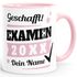 Tasse Examen Geschenk Uni-Abschluss bestandene Prüfung Studium Universität mit Name personalisiert SpecialMe®preview