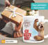 Tasse Faultier Spruch - Ich atme ein, ich raste aus -Bürotasse, lustige Kaffeebecher für Home Office - Geschenkidee Kollegen - Keramik MoonWorks®preview