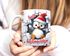 Tasse Frohe Weihnachten 3D-Illusion lustige Tiere Schnee Wintermotiv XMAS kleines Weihnachtsgeschenk Moonworks®preview