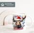 Tasse Frohe Weihnachten 3D-Illusion lustige Tiere Schnee Wintermotiv XMAS kleines Weihnachtsgeschenk Moonworks®preview