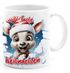 Tasse Frohe Weihnachten 3D-Illusion lustige Tiere Schnee Wintermotiv XMAS kleines Weihnachtsgeschenk Moonworks®preview