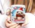 Tasse Frohe Weihnachten 3D-Illusion lustige Tiere Schnee Wintermotiv XMAS kleines Weihnachtsgeschenk Moonworks®preview