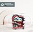 Tasse Frohe Weihnachten 3D-Illusion lustige Tiere Schnee Wintermotiv XMAS kleines Weihnachtsgeschenk Moonworks®preview