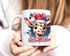 Tasse Frohe Weihnachten 3D-Illusion lustige Tiere Schnee Wintermotiv XMAS kleines Weihnachtsgeschenk Moonworks®preview