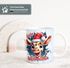 Tasse Frohe Weihnachten 3D-Illusion lustige Tiere Schnee Wintermotiv XMAS kleines Weihnachtsgeschenk Moonworks®preview
