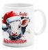 Tasse Frohe Weihnachten 3D-Illusion lustige Tiere Schnee Wintermotiv XMAS kleines Weihnachtsgeschenk Moonworks®preview