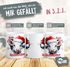 Tasse Frohe Weihnachten 3D-Illusion lustige Tiere Schnee Wintermotiv XMAS kleines Weihnachtsgeschenk Moonworks®preview
