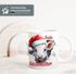 Tasse Frohe Weihnachten 3D-Illusion lustige Tiere Schnee Wintermotiv XMAS kleines Weihnachtsgeschenk Moonworks®preview