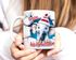 Tasse Frohe Weihnachten 3D-Illusion lustige Tiere Schnee Wintermotiv XMAS kleines Weihnachtsgeschenk Moonworks®preview
