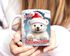 Tasse Frohe Weihnachten 3D-Illusion lustige Tiere Schnee Wintermotiv XMAS kleines Weihnachtsgeschenk Moonworks®preview