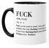 Tasse Fuck Wörterbuch Dictionary Kaffee-Tasse MoonWorks®preview