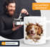 Tasse für {style_variation_string}-Halter Geschenk Hundebesitzer Tierfreunde Keramikbecher Vierbeiner Moonworks®preview