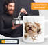 Tasse für {style_variation_string}-Halter Geschenk Hundebesitzer Tierfreunde Keramikbecher Vierbeiner Moonworks®preview