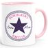 Tasse Geschenk Einschulung 2025 personalisiert mit Namen Kindertasse mit Sternmotiv Jungen Mädchen SpecialMe®preview