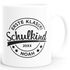 Tasse Geschenk Einschulung Erste Klasse 2025 personalisiert mit Namen und Jahr Kindertasse aus Keramik für Jungen Mädchen SpecialMe®preview