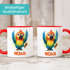 Tasse Geschenk Einschulung personalisiert mit Namen Kindertasse aus Keramik für Jungen Mädchen SpecialMe®preview
