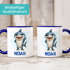 Tasse Geschenk Einschulung personalisiert mit Namen Kindertasse aus Keramik für Jungen Mädchen SpecialMe®preview