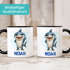 Tasse Geschenk Einschulung personalisiert mit Namen Kindertasse aus Keramik für Jungen Mädchen SpecialMe®preview