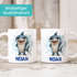Tasse Geschenk Einschulung personalisiert mit Namen Kindertasse aus Keramik für Jungen Mädchen SpecialMe®preview