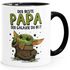 Tasse Geschenk Papa Sprüche Geschenkidee Vatertag Lustig Motiv Baby- mit Spruch MoonWorks®preview