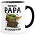 Tasse Geschenk Papa Sprüche Geschenkidee Vatertag Lustig Motiv Baby- mit Spruch MoonWorks®preview