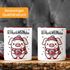 Tasse Glühwein Motiv Glüh-Schweinchen Wortspiel Emaillebecher lustig kleines Geschenk Weihnachten MoonWorks®preview