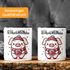 Tasse Glühwein Motiv Glüh-Schweinchen Wortspiel Emaillebecher lustig kleines Geschenk Weihnachten MoonWorks®preview