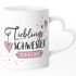 Tasse Herzhenkel Lieblings-{style_variation} personalisierbar mit Namen persönliche Geschenke kleines Dankeschön SpecialMe®preview