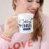Tasse Herzhenkel Lieblings-{style_variation_string} personalisierbar mit Namen persönliche Geschenke kleines Dankeschön SpecialMe®preview