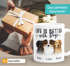 Tasse Hund Motiv personalisierte Geschenke mit Name Hundebesitzer Hundeliebhaber SpecialMe®preview