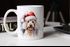 Tasse Hunde-Motiv Weihnachten Weihnachtsmütze lustig Hunderassen Geschenk Hundebesitzer Aquarell SpecialMe®preview