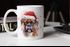 Tasse Hunde-Motiv Weihnachten Weihnachtsmütze lustig Hunderassen Geschenk Hundebesitzer Aquarell SpecialMe®preview