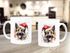 Tasse Hunde-Motiv Weihnachten Weihnachtsmütze lustig Hunderassen Geschenk Hundebesitzer Aquarell SpecialMe®preview