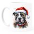 Tasse Hunde-Motiv Weihnachten Weihnachtsmütze lustig Hunderassen Geschenk Hundebesitzer Aquarell SpecialMe®preview