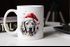 Tasse Hunde-Motiv Weihnachten Weihnachtsmütze lustig Hunderassen Geschenk Hundebesitzer Aquarell SpecialMe®preview