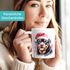 Tasse Hunde-Motiv Weihnachten Weihnachtsmütze lustig Hunderassen Geschenk Hundebesitzer Aquarell SpecialMe®preview