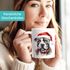 Tasse Hunde-Motiv Weihnachten Weihnachtsmütze lustig Hunderassen Geschenk Hundebesitzer Aquarell SpecialMe®preview